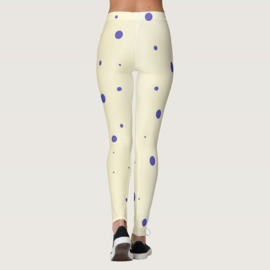 Mooie abstracte kunst leggings (Achterkant)