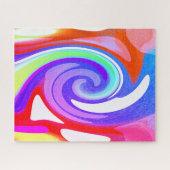 Mooie abstracte kunst legpuzzel (Horizontaal)