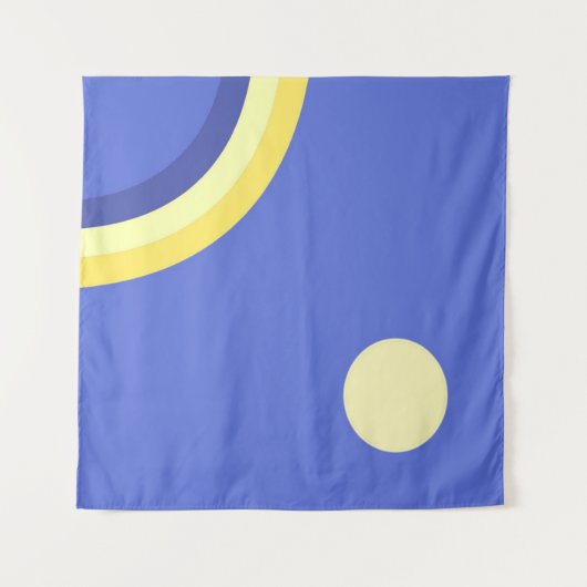 Mooie abstracte kunst wandkleed (Voorkant (horizontaal))