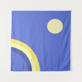 Mooie abstracte kunst wandkleed (Voorkant)