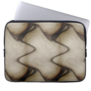 Mooie abstracte laat een blijvende indruk achter laptop sleeve