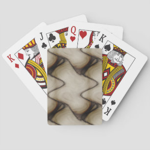 Mooie abstracte laat een blijvende indruk achter pokerkaarten