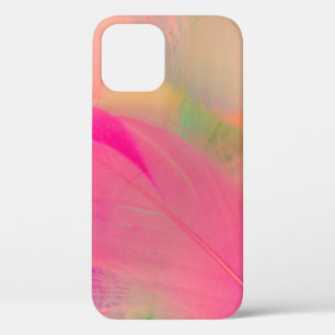 Mooie abstracte paarse en blauwe veren op de waarn Case-Mate iPhone case