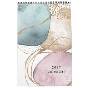 Mooie Abstracte Patroon 2027 Agenda Kalender