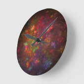 Mooie abstracte ronde klok (Hoek)