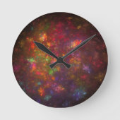 Mooie abstracte ronde klok (Voorkant)