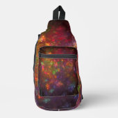 Mooie abstracte sling bag (Voorkant)