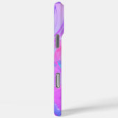 Mooie Abstracte tinten aangepaste naam Sjabloon Case-Mate iPhone Case (Achterkant / Rechts)