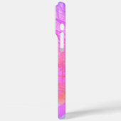 Mooie Abstracte tinten aangepaste naam Sjabloon Case-Mate iPhone Case (Achterkant / Links)