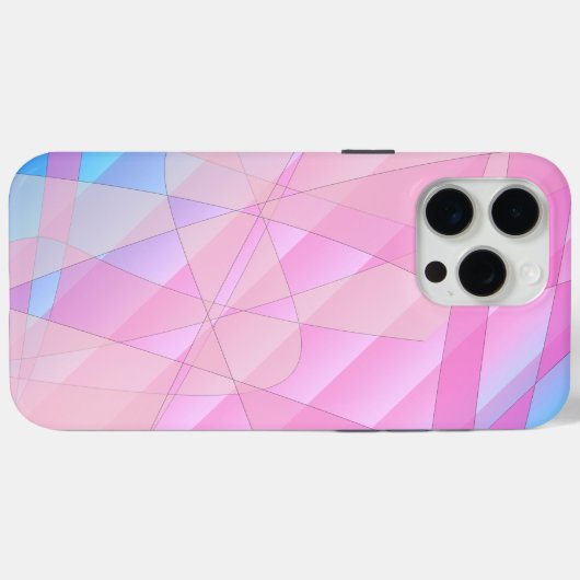 Mooie Abstracte tinten pastelkleuren Case-Mate iPhone Case (Achterkant (horizontaal))