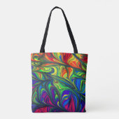 Mooie Abstracte Tote Bag (Achterkant)
