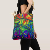 Mooie Abstracte Tote Bag (Dichtbij)