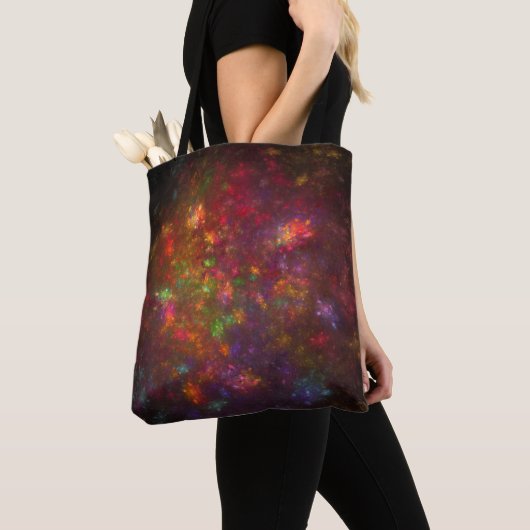 Mooie abstracte tote bag (Dichtbij)
