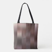 Mooie abstracte, verticale, bruine achtergrond met tote bag (Achterkant)