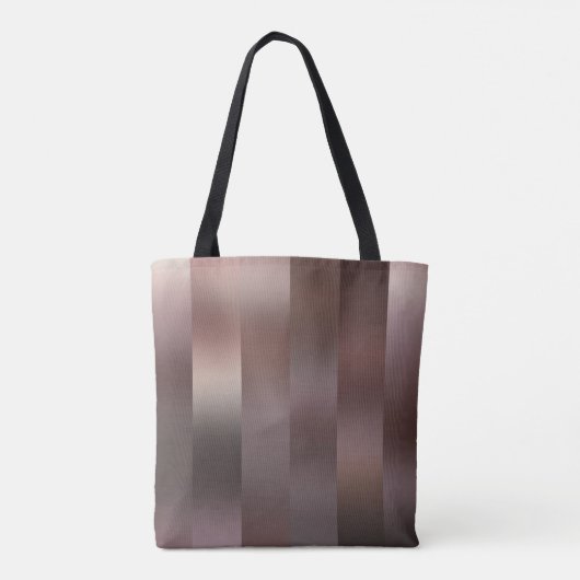 Mooie abstracte, verticale, bruine achtergrond met tote bag (Achterkant)
