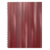 Mooie abstracte verticale rode achtergrond met li notitieboek (Voorkant)