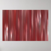 Mooie abstracte verticale rode achtergrond met li poster (Voorkant)