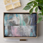 Mooie abstracte zee watersalmonade cadeauomslag tissuepapier (Geschenk)