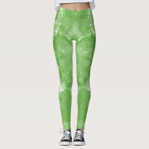 Mooie abstractie groen leggings