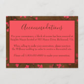 Mooie accommodaties informatiekaartje (Voorkant)