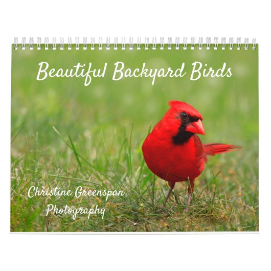 Mooie achtergrondkalender voor vogels kalender (Hoes)