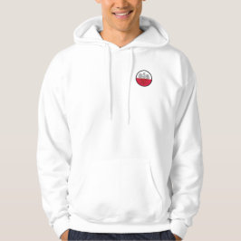 Mooie adelaar polen hoodie