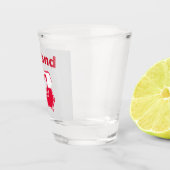 Mooie adelaar polen shot glas (Rechts)