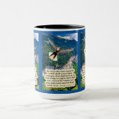 Mooie adelaar Schrift Jesaja 40:31 Mok (Midden)