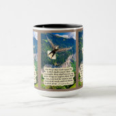 Mooie adelaar Schrift Jesaja 40:31 Mok (Midden)