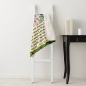 Mooie adelaar Schrift Jesaja 40:31 Sherpa Deken (In situ)