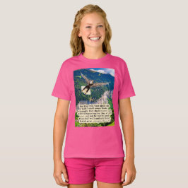 Mooie adelaar Schrift Jesaja 40:31 T-shirt