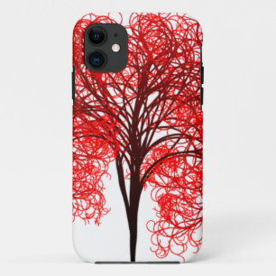 Mooie Aesthetische Tribe-boomtak Digitale Kunst iPhone 11 Hoesje