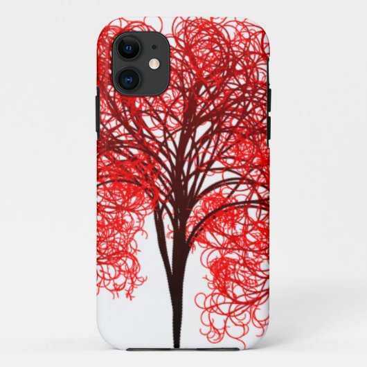Mooie Aesthetische Tribe-boomtak Digitale Kunst Case-Mate iPhone Case (Achterkant)