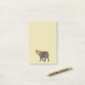 Mooie Afbeelding met geborste luipaarden Post-it® Notes (Op bureau)