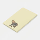 Mooie Afbeelding met geborste luipaarden Post-it® Notes (Schuin)
