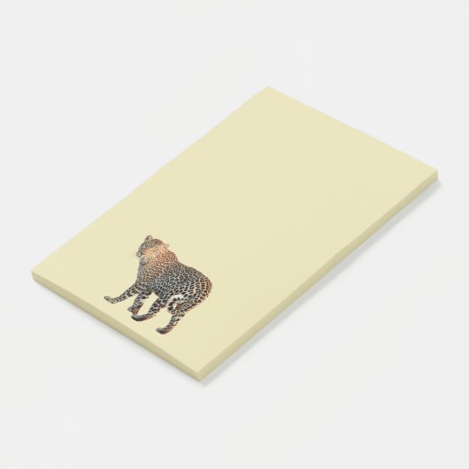 Mooie Afbeelding met geborste luipaarden Post-it® Notes (Schuin)