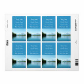 mooie afbeelding trouwwijnlabels. etiket (Full Sheet)