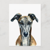 Mooie afbeelding van de Broedle Greyhound Briefkaart (Voorkant)