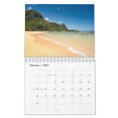 Mooie afbeeldingen van het Hawaiiaanse eiland Kaua Kalender (Feb 2027)