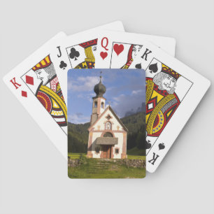 Mooie afgelegen eenzame kerk genaamd Rainui Pokerkaarten