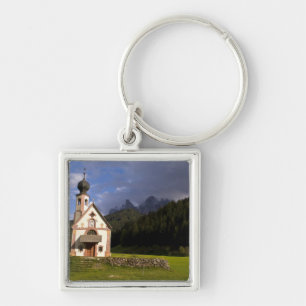 Mooie afgelegen eenzame kerk genaamd Rainui Sleutelhanger
