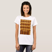 Mooie Afrika kaart Vector Patroon Art Design Print T-shirt (Voorkant volledig)