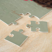 mooie Afrikaanse Amerikaanse meisjeskunst Puzzle Legpuzzel (Zijkant)