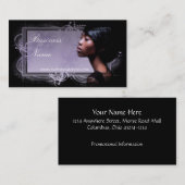 Mooie Afrikaanse Amerikaanse Visitekaartjes (Voorkant / Achterkant)