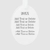 Mooie Afrikaanse Amerikaanse vrouw Ornament (achterkant)