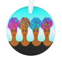 Mooie Afrikaanse Amerikaanse vrouw