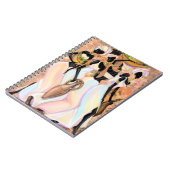 Mooie Afrikaanse dames met moderne kunststijl schi Notitieboek (Linkerzijde)