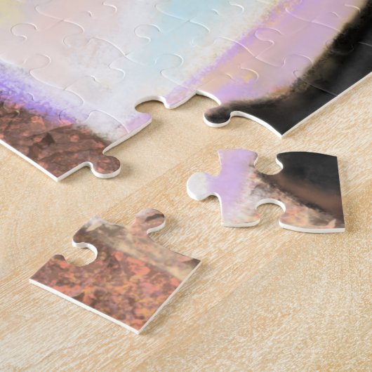 Mooie Afrikaanse dames - moderne stijl - schildere Legpuzzel (Zijkant)