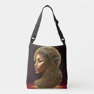 Mooie Afrikaanse Erfenis: Zwarte Geschiedenis Kuns Crossbody Tas