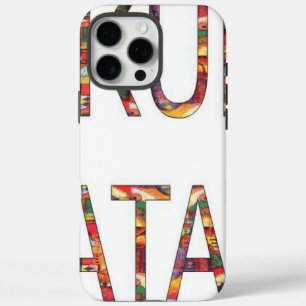 Mooie Afrikaanse  kleuren Hakuna Matata Art iPhone 16 Pro Max Hoesje